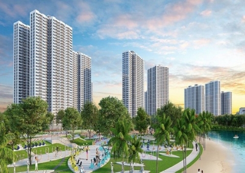Gạch Terrazzo ngoài trời Secoin tại Vinhomes Smart City